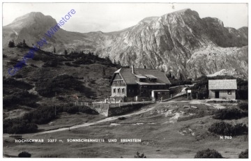 Hochschwab, Sonnschienhütte und Ebenstein