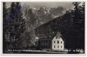 Hochschwab, Hotel Bodenbauer