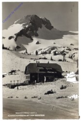 Hochschwab, Sonnschienhütte mit dem Ebenstein