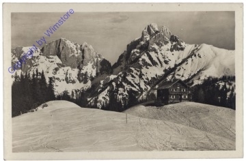 Johnsbach, Mödlingerhütte mit Admonter Reichenstein u. Sparafeld