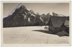 Johnsbach, Treffneralm gegen Gr. Ödstein und Hochtor