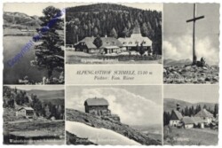 Judenburg, Multiansicht Gasthof Schmelz