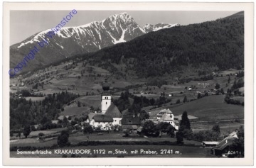 Krakaudorf, mit Preber