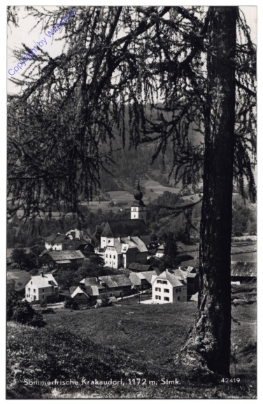 Krakaudorf, Ortsansicht