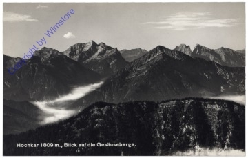 Lassing, Hochkar, Blick auf die Gesäuseberge