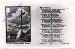 Mariazell, Kreuz auf der Bürgeralpe, Gedicht