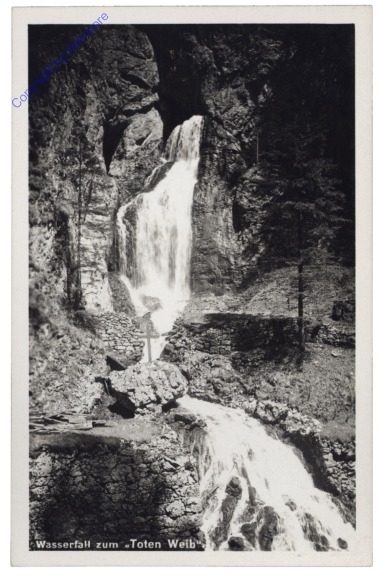 ak170376 Mürzsteg, Wasserfall zum Toten Weib