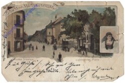 Mürzzuschlag, Gruss aus, Wiener Strasse, Johannes-Platz
