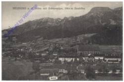 Neuberg, mit Schneealpe