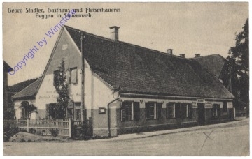 Peggau bei Graz, Georg Stadler, Gasthaus und Fleischerei