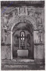 Pürgg, Romanische Fresken in der Johanneskapelle