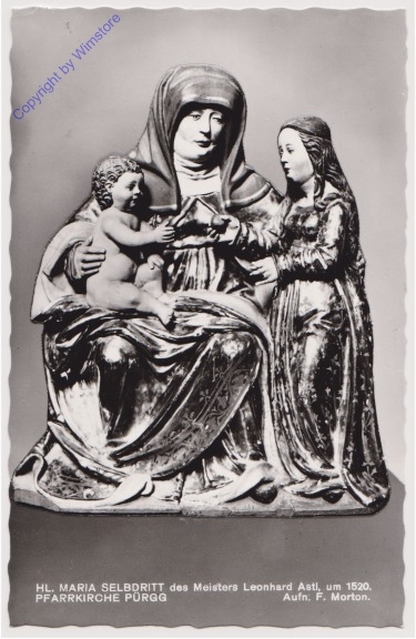 Pürgg, Hl. Maria Selbdritt des Meisters Leonhard Astl