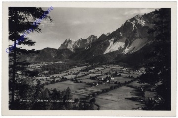 ak170424 Ramsau, mit Dachstein