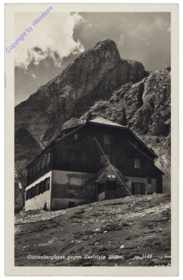 ak170431 Ramsau, Guttenberghaus gegen Eselstein