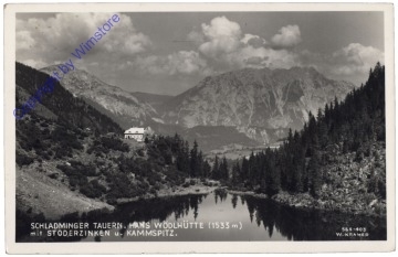 Schladming, Schladminger Tauern, Hans Wödlhütte mit Stoderzinken u. Kammspitz