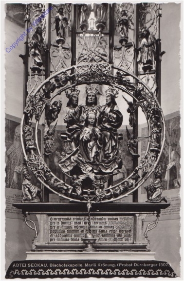 Seckau, Benediktiner-Abtei, Bischofskapelle, Mariä Krönung