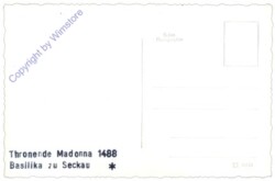 Seckau, Benediktiner-Abtei, Thronende Madonna