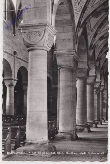 Seckau, Benediktiner-Abtei, nördliches Seitenschiff