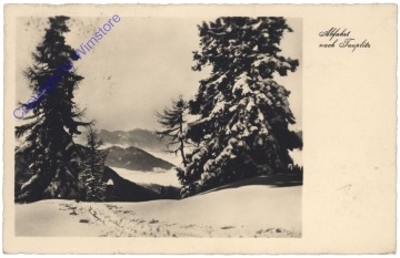 Tauplitz, Alm, Abfahrt nach Tauplitz