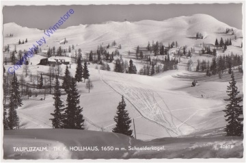 Tauplitz, Alm mit Hollhaus u Schneiderkogel