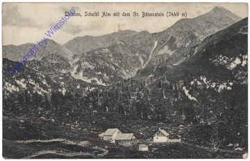 Trieben, Scheibl Alm mit dem Gr. Bösenstein