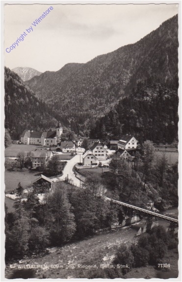 Wildalpen, gegen Riegerin