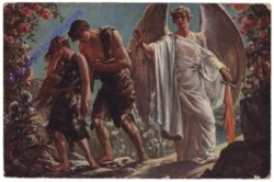 Biblische Bilder: Die Verstoßung aus dem Paradiese