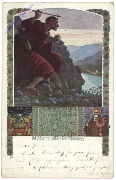 ak170663 St. Johann und die Teufelsmauer