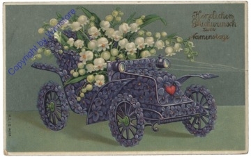 Blumenauto, Namenstag