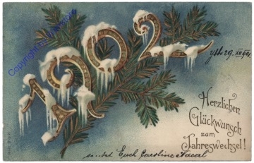 1902 auf einem Zweig