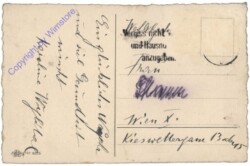 Engerl als Briefträger