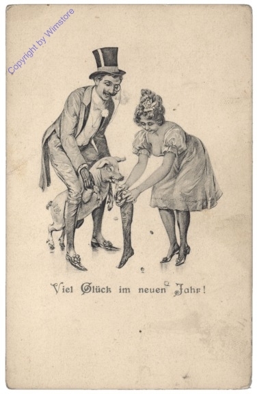 Pärchen mit Ferkel