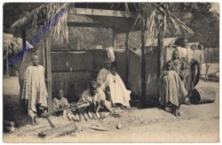ak170771 Familie in Hütte