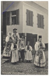 ak170773 Sächsische Bauernfamilie
