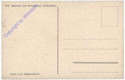 Mädchen und Bursche aus Unterwalden
