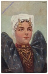 ak170789 Mädchen in Tracht