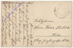 Blumen und Palmkätzchen in Vase