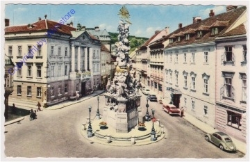 Baden, Hauptplatz, Dreifaltigkeitssäule