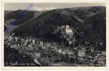Baden, Helenental, Ruine Rauhenstein