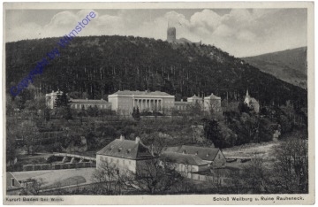 Baden, Schloß Weilburg u. Ruine Rauheneck