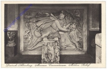 Bad Deutsch Altenburg, Museum Carnuntinum, Mithra Relief