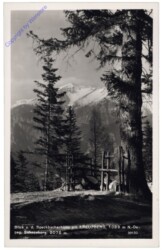 Breitenstein, Blick v.d. Spechbacherhütte am Kreuzberg geg. Schneeberg
