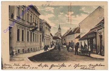 Bruck an der Leitha, Kapelle mit Geburtshaus Bruder Klaus, Kirchengasse