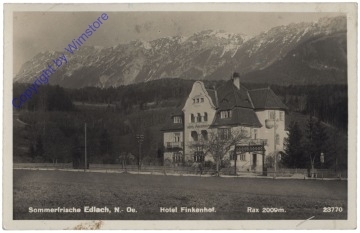ak170906 Edlach, Hotel Finkenhof