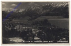 Edlach, Kuranstalt und Sanatorium mit Rax