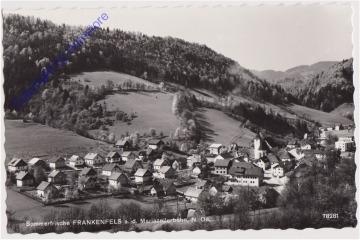 ak170934 Frankenfels, Ortsansicht