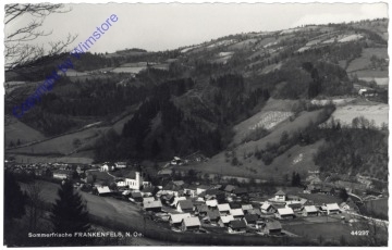 ak170935 Frankenfels, Ortsansicht