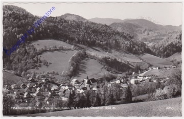 ak170938 Frankenfels, Ortsansicht