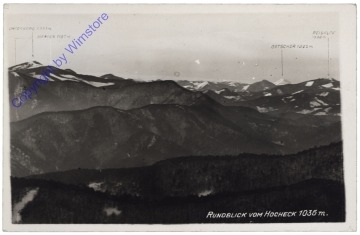 Furth an der Triesting, Rundblick vom Hocheck