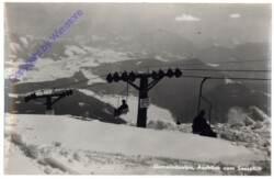 Gemeindealpe, Ausblick vom Sessellift